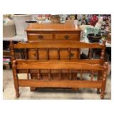 Chest w 4 drawers & full size bed frame