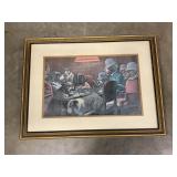 Dogs playing poker picture 19.5ï¿½ x 14.5ï¿½