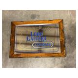 Lord Galvert advertisement mirror 20.5ï¿½ x 14.5ï¿½