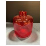 Hand blown art glass vase