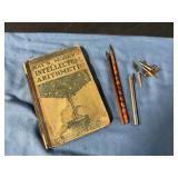 Vintage book & dip pens