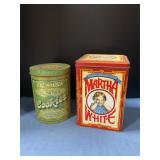 Vintage tins
