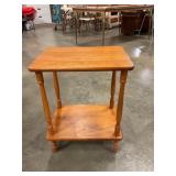 Side table two tier 24ï¿½ T