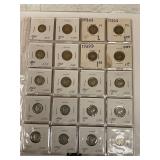 Assorted Dates Silver Mercury Dimes