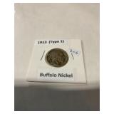 Buffalo Nickel 1913 ( Type 1)