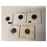 Assorted Dates Indian Head Pennies