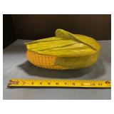 Vintage Shawnee pottery corn king casserole dish