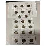 Jefferson Nickel Sets 40,41,42,46,47,48,&49 P,D,S