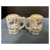 Louisville stoneware duck salt & pepper shakers
