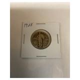 Standing Liberty Silver Quarter 1928
