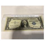 One Dollar Silver Certificate Blue Seal 1957