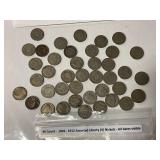 Assorted Dates (1893-1912) V  Nickels( 40 total)