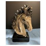 Ceramic horse head figure 13ï¿½ T
