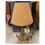 Vintage Sea Captain figure lamp
