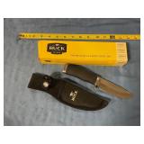 Buck knife with case