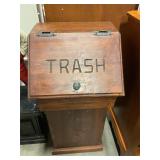 Wooden Trash bin