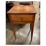 Side table w/ drawer 16ï¿½ L x 14ï¿½ W x 23ï¿½ T