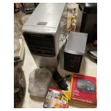 Dell Computer Tower, jewel cases answering machine