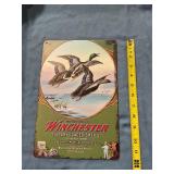 Winchester Advertising tin sign