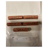Assorted wheat cents (5 Rolls)