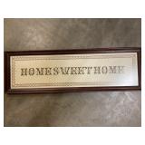 ï¿½ Home Sweet Home cross-stitch 28ï¿½ L
