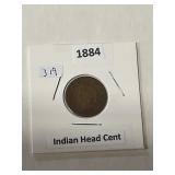 Indian Head Cent 1884