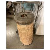 Antique Concertina-style portable lantern