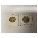1935 Silver Quarters