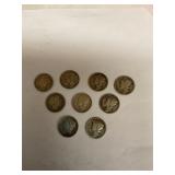 Assorted dates Mercury Silver dimes