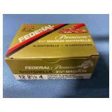 Federal 12 gauge 4 shot 10 rounds