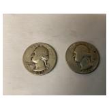 1946 Silver Quarters