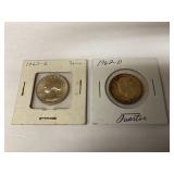 1962-D Silver Quarters