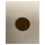 1865 2 cent Coin