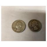 1949 Silver Quarters