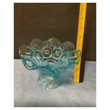 Moon and star pedestal compote  dish