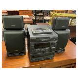 Aida stereo system w/ disc, cassette & radio