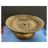 Vintage brass ritual ablution washing bowl