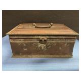 Vintage Brass Betel Nut Box