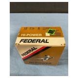 Federal 12 gauge 6 shot 25 rds.