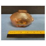 Small glass piggy bank