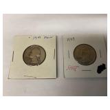 1949 Silver Quarters