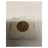1926-D Standing Liberty Silver Quarter