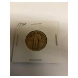 1930 Standing Liberty Silver Quarter