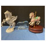 Assorted horse figures