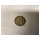 1909 Barber Silver Half Dollar