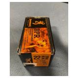 Browning 40 grain 22 win mag. 50 rounds