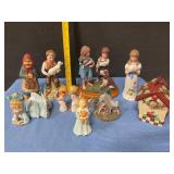 Assorted figurines