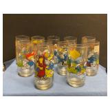 Smurf glasses 11 total