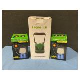 Battery operated camping lantern/ lights