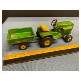 John Deere Toy Tractor with wagon